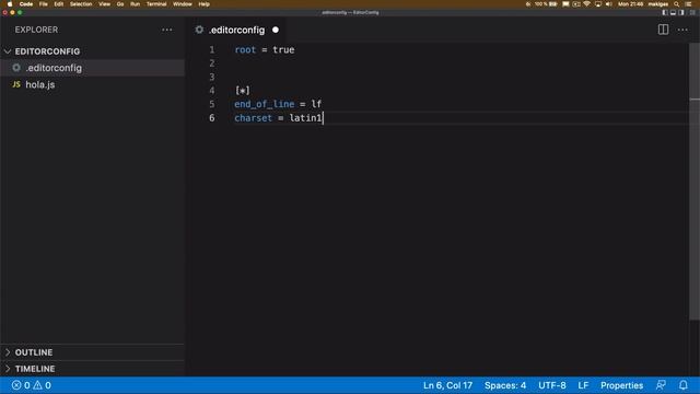 EditorConfig: define la configuración de estilo de tu proyecto смотреть онлайн