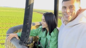 Кристина Бухынбалтэ и Иван Барзиков На большом воздушном шаре