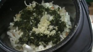 Тушеная капуста с картошкой в мультиварке