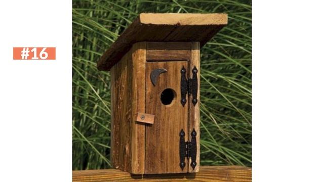 30 Amazing DIY Ideas To Build a BirdHouse смотреть онлайн