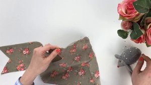 Сумка своими руками с фермуаром 19 см + выкройка