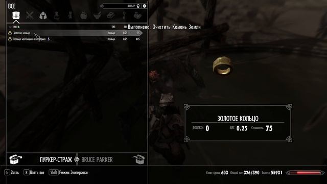 Прохождение The Elder Scrolls V: Skyrim SE №63 - Очищение камней смотреть онлайн