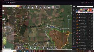 Обзор карты боевых действий Militarymaps Война на Украине за 27 июля 2024 год.