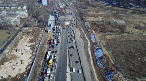 Реконструкция шоссе Энтузиастов в Балашихе.
