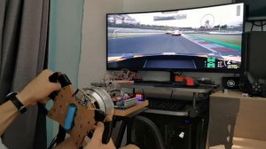 Директ драйв с мотор колесом гироскутера / FFB Direсt drive mit einem Motor vom Hoverboard