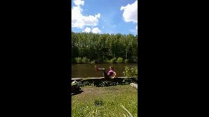 Outdoor workout with Official DISQ Ambassador  Russia  Ksenia Segalini