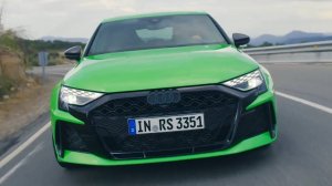Новый AUDI RS3 2025 - Интерьер и экстерьер. Звук в движении.