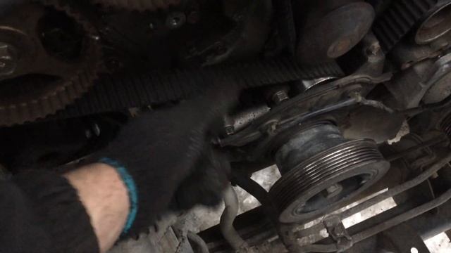 Стук гидронатяжителя ремня грм Mitsubishi Pajero 3 6G74 GDI смотреть онлайн