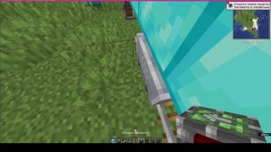 Как построить бур в Create Mod в майнкрафт.