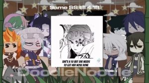 Curse Warning Hashira’s react to random Demon Slayer TikToks ll KNY Gacha Club  Part Two