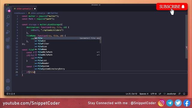 Grocery App - Flutter & NodeJS - Slider API - EP09