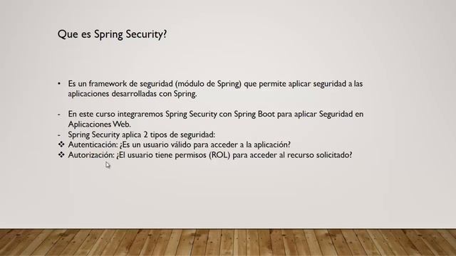 Curso Spring Security #1 Que es Spring Security смотреть онлайн