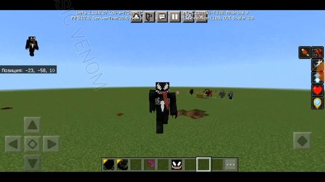 Лучший мод на Венома для Майнкрафт пе ? смотреть онлайн