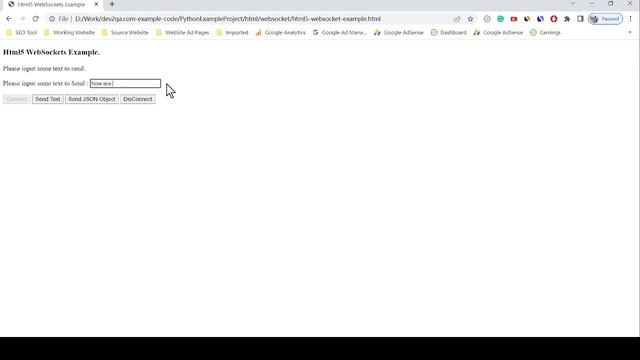 how to use websocket in javascript with examples смотреть онлайн