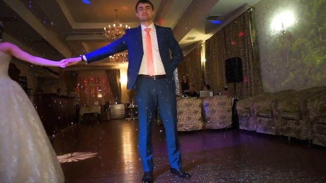 Зимний свадебный танец Александра и Анастасии
