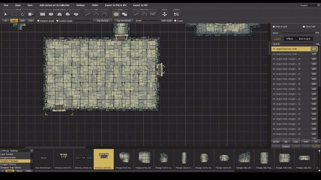 Make Maps Fast and Easy with Dungeon Painter Studio pt.2 смотреть онлайн