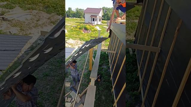 монтаж металлочерепицы. roof making. смотреть онлайн