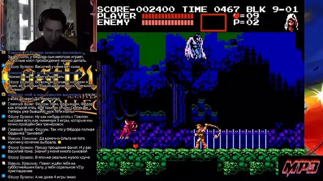 2-ой стрим: Castlevania 3 Dracula's curse Nes (эмулятор).  Добивочка. смотреть онлайн