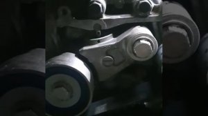 Стук натяжной ролик subaru