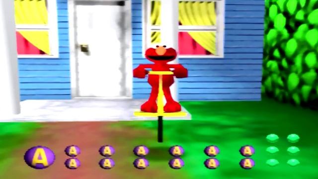 Sesame Street: Elmo's Letter Adventure [N64] - (Walkthrough - Easy Mode) - Full Game смотреть онлайн