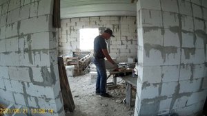 как заделать проем в газобетоне своими рукамим