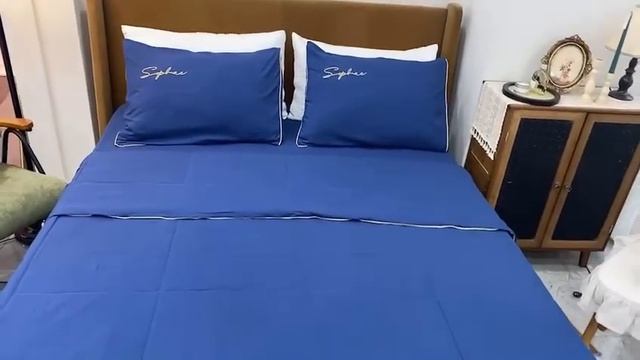 Одеяло Mency однотонное с простыней и наволочками ODMENO06 смотреть онлайн