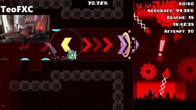 xD | Bloodbath 98,69% NoClip Accuracy by Riot & more (Extreme Demon) | TeoFXC смотреть онлайн