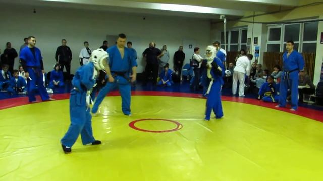 Бой по кудо. Кудо защита синий пояс. смотреть онлайн