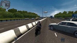 Шашки на мотоциклах в City Car Driving! Лучший мод на мотоцикл!