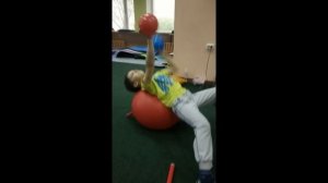 Анна Куркурина - фитнес с детьми -нарезка сюжетов
