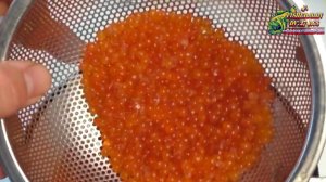 Как солить икру горбуши из замороженной рыбы с магазина, смотрите все секреты от Fisherman DV 27 Rus