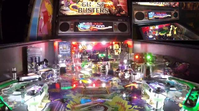 Stern Ghostbusters Pro pinball Color DMD review смотреть онлайн