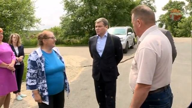 Выездное рабочее совещание на Пушкинской территории провел Евгений Корж смотреть онлайн