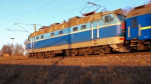 ЧС4 с вагонами РЖД, Ст. Винница грузовая