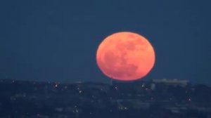 Самое большое сближение Луны с Землей
