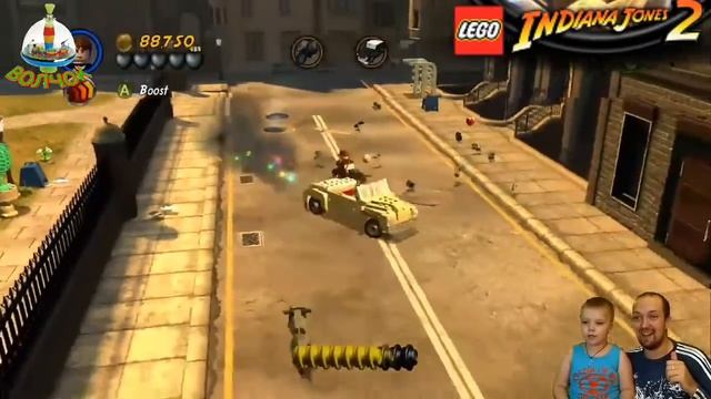 Прохождение игры Лего Индиана Джонс 2,часть 3 смотреть онлайн
