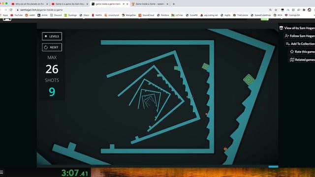 Game Inside a Game Any% Web speedrun in 4:54.44 смотреть онлайн