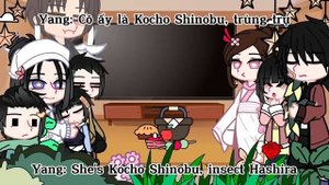 Family Tanjiro+ Giyuu react to him| Part 1/?|| Giyuutan?|Angst| KNY| Gacha club| Yang Kamado