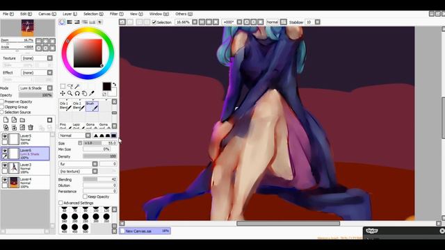 Speedpaint : и снова персонаж смотреть онлайн