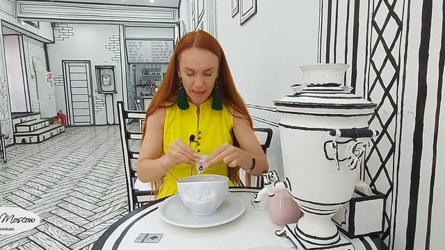Где поесть в Москве в центре?! Черно - Белое кафе!