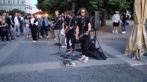 Сплин - Линия жизни! Питерская кавер-группа Istreetband и солист Иван Черепанов выступают у Эрмитаж