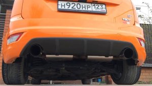 Выхлоп Mg Race Ford Focus ST mk2 (Part 1)