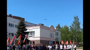 Акция-флешмоб, посвященная Дню Государственного флага, герба, гимна Республики Беларусь