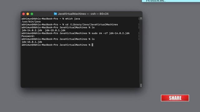How to uninstall Java on Mac | Remove Java / JDK completely from macOS | Step by Step guide (2021)
