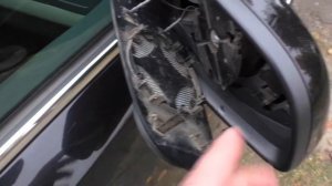 Замена бокового зеркала заднего вида на opel astra h