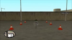 GTA San Andreas. Прохождение: Мотошкола / Школа вождения мотоцикла.