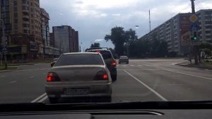 Езда по Пскову / Driving in Pskov 20/07/2014 (timelapse 4x)