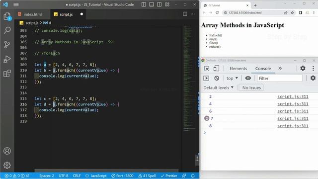 Array Methods - Part 6 || JavaScript Tutorial for Beginners  - 59