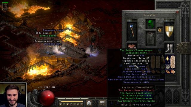 It Finally Dropped!!! Tal Rasha's Guardianship!!! [Diablo 2: Resurrected] смотреть онлайн