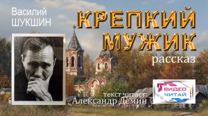 "КРЕПКИЙ МУЖИК" - Рассказ В.Шукшина, читает Александр ДЕМИН .